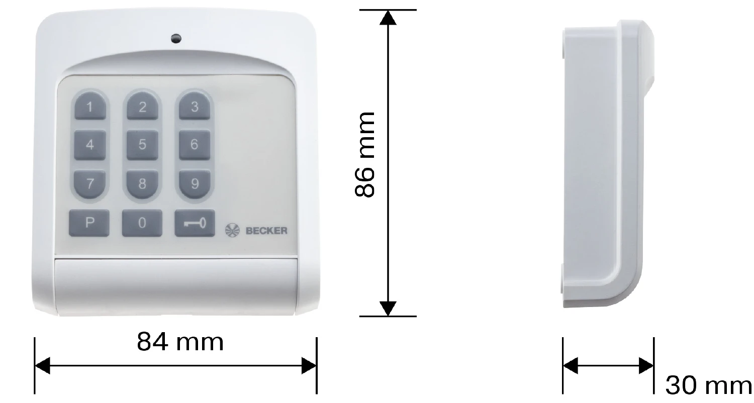 Becker Centronic EasyControl EC513 #40340000430