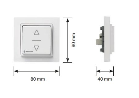Becker Centronic EasyControl EC62P mit Tippbetrieb #40300000060