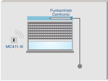 Becker Centronic MemoControl MC411-III #40340000500