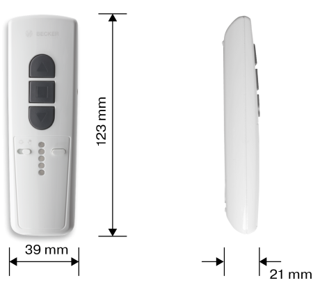 Becker Centronic SunWindControl SWC445-II #40330002140, #40330002141