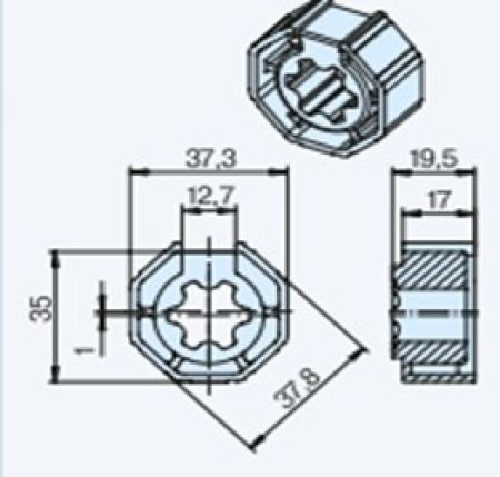 Becker Mitnehmer S40 #49303000830