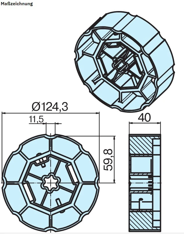 Becker Mitnehmer A128 #49313003020