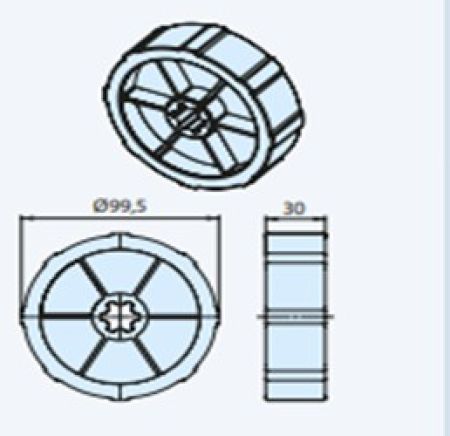 Becker ➤ Mitnehmer aus Zink 108x3.6 #49313001550✓Online günstig kaufen✅