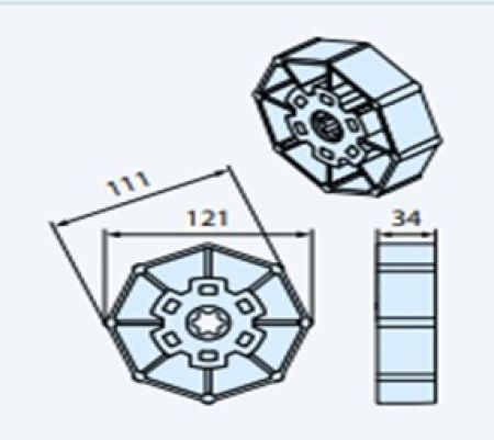 Becker ➤ Mitnehmer SW125 mit Zubehör #49312000620✓ Online günstig kaufen✅
