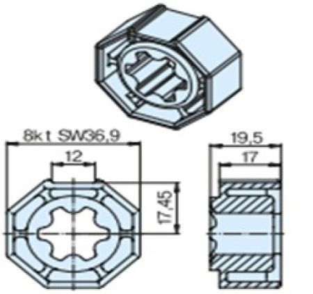 Becker Mitnehmer S40VM #49303001420