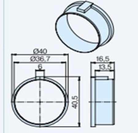 Becker Ring 40x1.3/40x1.5 #49303001960