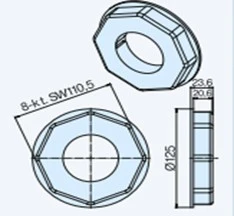 Becker Ring SW125 #49313000980