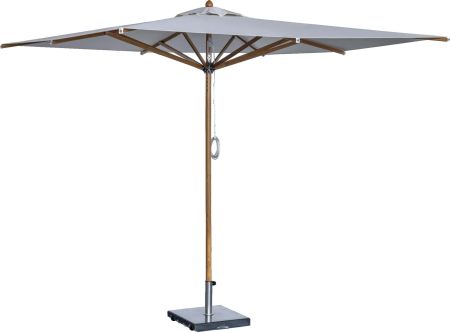 CARAVITA ➤ Primus Wood Sonnenschirm ✓ mit Seilzug ✓ konfigurierbar ✓ Jetzt online kaufen ✅
