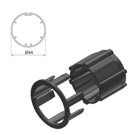 Cherubini Adapter & Mitnehmer Delfina 44 ACMEDA 44 A3505_0507