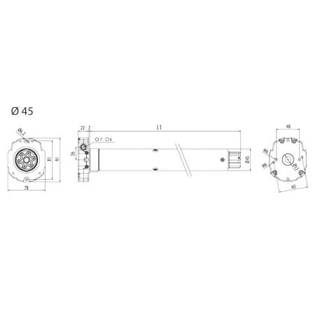 Cherubini Plug&Play OCEAN 25/17 25Nm 17Upm #CEN45251710