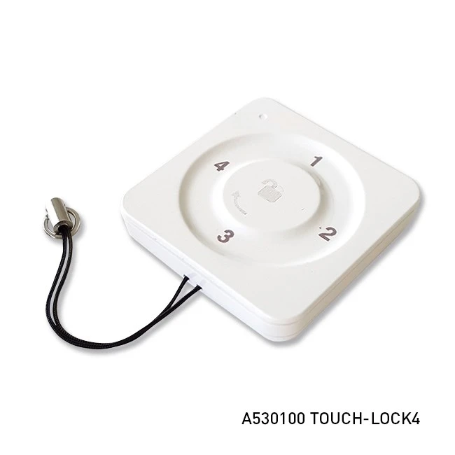 Cherubini Touch Lock 4 Handsender 4 Kanäle Weiß #A530100
