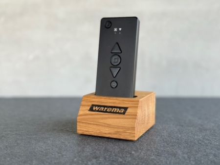 WAREMA ➤ Desing-Holzhalterung für alle WMS Handsender✓ Spessartbrett✓ beim Warema Prime Platin Partner kaufen!✅