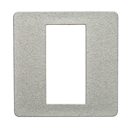 ekey Dekorblende FS UP AlG 50 x 50 Abdeckung FS UP Aluminiumgrau #101167