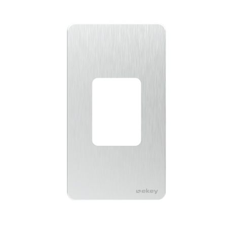 ekey dLine Dekorelement Türblatt Edelstahlgrau #201111