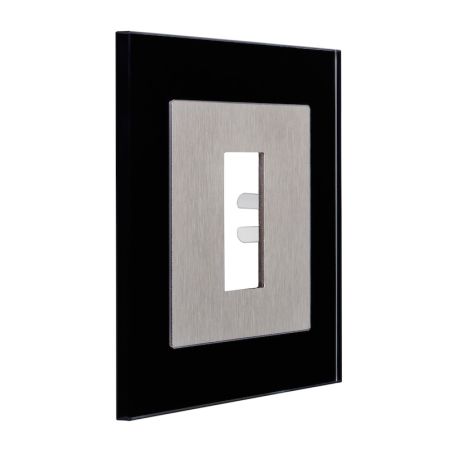 ekey ➤ Rahmen FS UP Glas Schwarz IP44 #101703✅ online günstig kaufen!