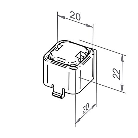 elero ➤ Auflaufpilz für Jalousieantriebe✓ #262003601✓ online beim Fachhändler kaufen ✅