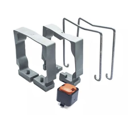 elero ➤ Jalousieklemmenset✓ mit Auflaufpilz✓ Kopfleiste 58x56✓ #266110001 ✓ online beim Fachhändler kaufen ✅