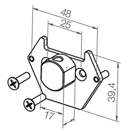 elero Adapterplatte RevoLine M für Becker #233749801