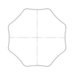 elero Adapterset Motorkupplungset RevoLine L Profilrohr SW102x2, 8-kant, Alulux #230780001