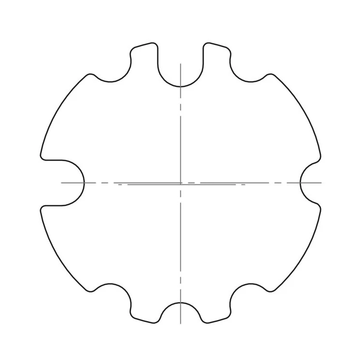 elero Adapterset Motorkupplungset RevoLine M Nutrohr Imbac, Griesser ø 85x1,2mm #230480001