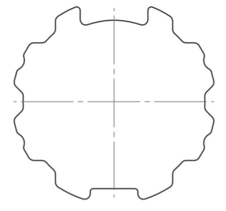 elero ➤ Adapterset Motorkupplungset RevoLine M Rundrohr Ø 76x1,2 mm #230340001✅ online günstig kaufen!