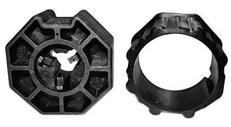 elero Adapter- und Mitnehmerset RevoLine S für Achtkant-Profilrohr SW60 #220050001