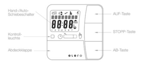 elero ➤ AstroTec Zeitschaltuhr alpinweiß #280600001