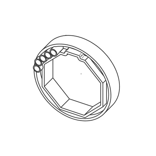 elero Befestigungsring für 50-mm-8-kant-Welle #133021501