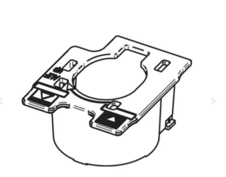 Technische Zeichnung elero Auflaufpilz 60mm abgeschrägt für JA Comfort #262009001