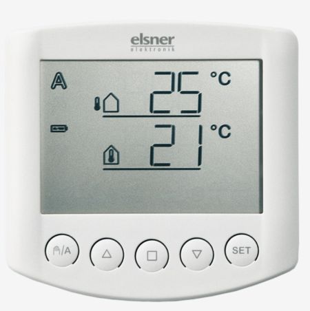 Elsner Solexa 230V weiß Art.-Nr. 10110 – Funk-Beschattungssteuerung mit Sonnenautomatik, Wind-, Regen- und Frostschutz für Markise und Jalousie.