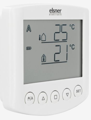 elsner Solexa 230V white shading control – automatic awning control #10110