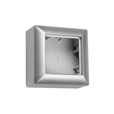 elsner Aufputzgehäuse 55 mm, aluminium-farben - Gehäuse