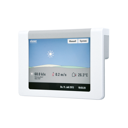 elsner WS1 Color-4, weiß Gebäudesteuerung für 4 Antriebe 230V #60138