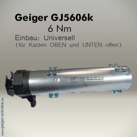 Geiger M56F4308 GJ5606k Jalousieantrieb 6 Nm, universell