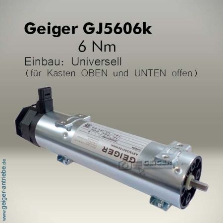 Geiger M56F4308 GJ5606k Jalousieantrieb 6 Nm, universell