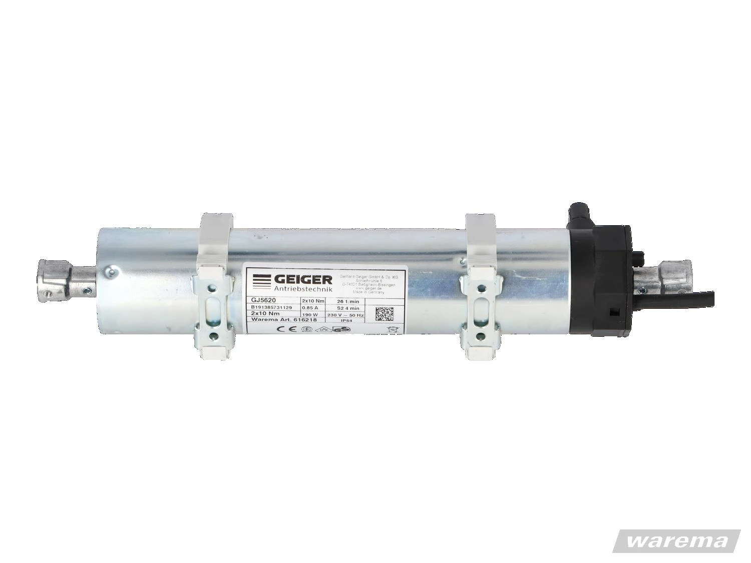 Geiger ➤ GJ5620 #M56F2052 Jalousieantrieb 20 Nm (WAREMA #616218)✅ online günstig kaufen!