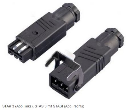 Hirschmannkupplung STAK3 (STAK 3) #627050