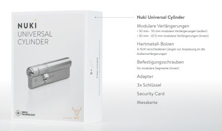 Nuki Universal Cylinder 2. Generation #221141