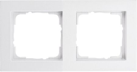 Rademacher ➤ Gira Abdeckrahmen System 55 Serie E2 2-fach 2663-2-AL✓ #70000046✓ kaufen✅