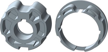 Rademacher ➤ Adapter/Mitnehmer-Set AM60-D78R für 78er Nutrohr mit Flachnut✓ #93780143✅ online kaufen!