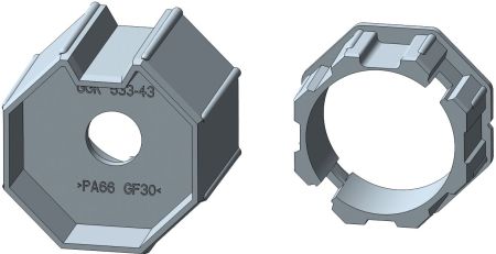 Rademacher ➤ Adapter/Mitnehmer-Set AMI45-SW50 für 50er Achtkantstahlwelle✓ #93500738✅ online kaufen!