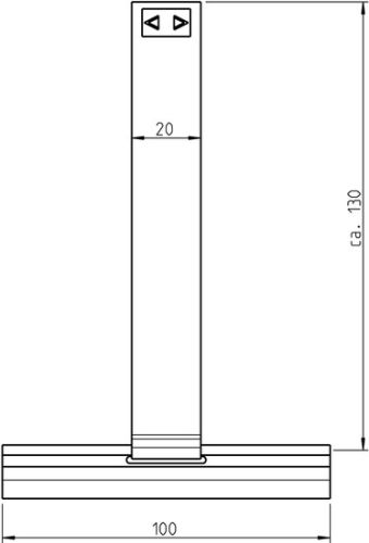 Rademacher ➤ Befestigungsfeder 4055, Mini, 130 mm lang, ab SW40 und SW50✓ #96000020✓ kaufen✅