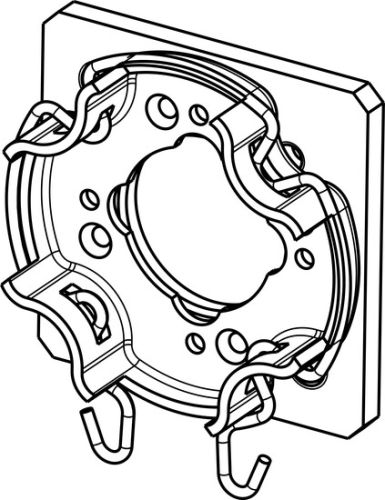 Rademacher ➤ Click-Antriebslager 4015K-09 für Markisen mit M6/M8 Gewinde auf Teilkreis 48/60 mm✓ #94401503✅ online kaufen!