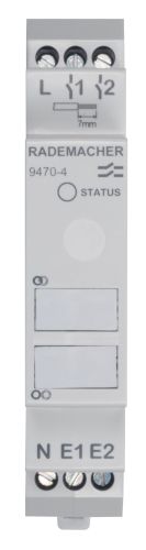 Rademacher DuoFern Hutschienen Schaltaktor 2-Kanal Typ 9470-4 #35200262