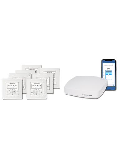 Rademacher ➤ Starterpaket Sonne #VK 0501✓ Rollladen-Nachrüstung✓ DuoFern-Funksystem✓ beim Rademacher-Partner kaufen✅