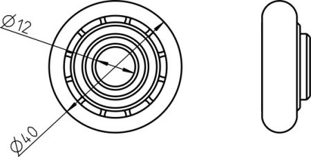 Rademacher ➤ Kugellagereinsatz 4024✓#96000011✓ kaufen✅