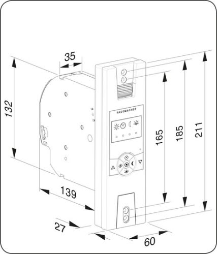Rademacher RolloTron Comfort Minigurt Typ 1740-UW #16154519