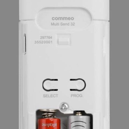 SELVE commeo 2.0 Multi Send - Funk-Handsender 32 Kanal, mit 32 Zeitschaltuhren, schwarz/weiß #297764