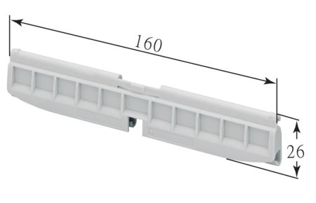 elero ➤ Ausgleichsprofil MiniClick #133090501✅ online kaufen!