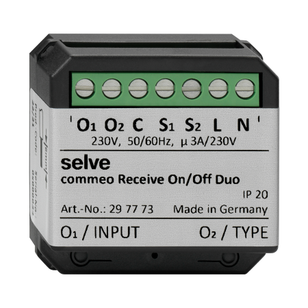 SELVE ➤ commeo Receive On/Off Power oder On/Off Duo✅ online günstig kaufen!